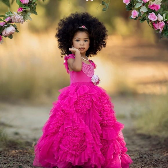 Dollcake Best Wishes Barbie Frock size 5T - Picture 1 of 4